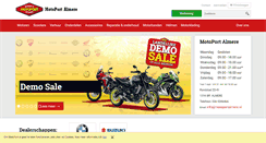 Desktop Screenshot of motoportalmere.nl